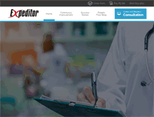 Tablet Screenshot of expeditor.com